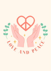 Love and Peace Poster