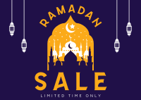 Islamic Day Sale Postcard