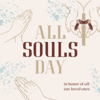 Prayer for Souls' Day Linkedin Post