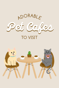 Pet Cafe Opening Pinterest Pin Image Preview