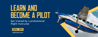 Flight Training Program Facebook Cover