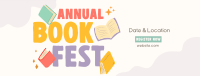 Annual Book Event Facebook Cover