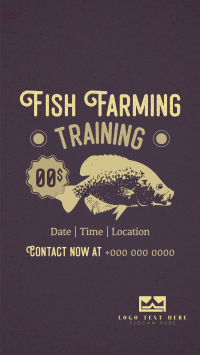 Fish Farming Training Facebook Story