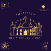 India Republic Day Linkedin Post