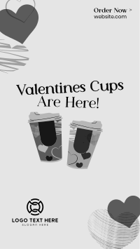 Valentine Cups Facebook Story