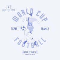 World Cup Football Player Instagram Post Image Preview