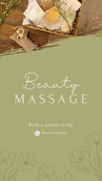Beauty Massage Facebook Story