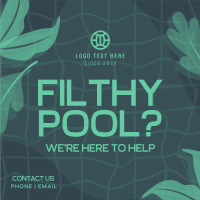 Filthy Pool? Instagram Post