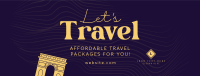 Let's Travel Facebook Cover Design