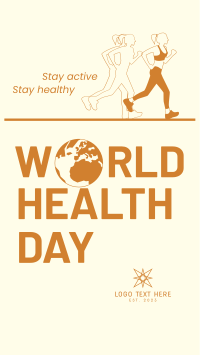 World Health Fitness Instagram Story