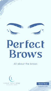 Perfect Beauty Brows Facebook Story