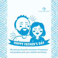 Father's Day Bonding Instagram Post Design