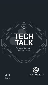 Tech Talk Podcast Facebook Story