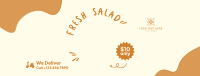 Fresh Salad Delivery Facebook Cover Design