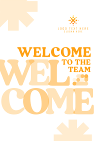 Generic Welcome Abstract Poster Design