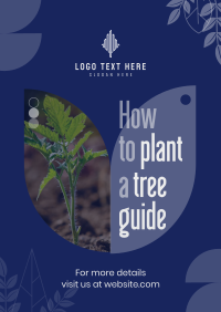 Plant Trees Guide Poster