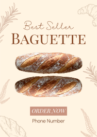 Best Selling Baguette Poster