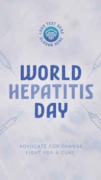Minimalist Hepatitis Day Awareness YouTube Short