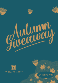 Autumn Season Giveaway Flyer