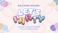 Cute Party Planner Video