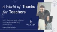 Modern Teachers Day Animation