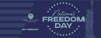 Remembering Freedom Day Facebook Cover