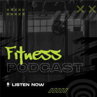 Grunge Fitness Podcast Instagram Post
