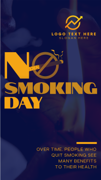 Sleek Non Smoking Day Instagram Story