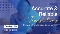 Corporate Reliable Translator Service Animation