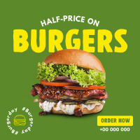 Best Deal Burgers Instagram Post Image Preview