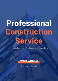 Construction Specialist Poster