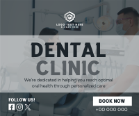 Dental Care Clinic Service Facebook Post