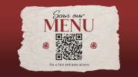 Restaurant Scan Menu Animation