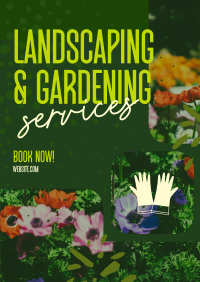 Landscaping & Gardening Flyer