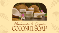 Organic Coconut Soap Animation