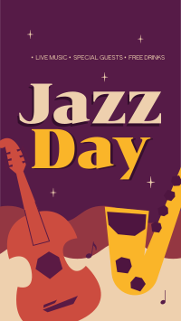 Special Jazz Day Facebook Story