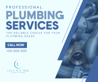 Expert Plumber Service Facebook Post