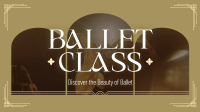 Sophisticated Ballet Lessons Animation