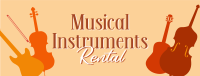 Music Instrument Rental Facebook Cover