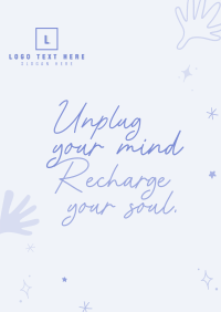 Unplug your mind Poster