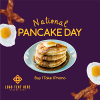 Breakfast Pancake Instagram Post