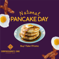 Breakfast Pancake Instagram Post Image Preview