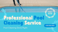 Pool Cleaning Service Animation