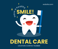 Dental Care Facebook Post