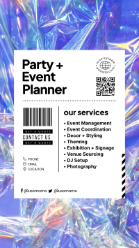 Fun Party Planner Facebook Story Image Preview