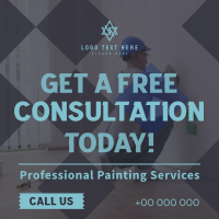 Painting Service Consultation Instagram Post