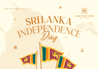 Freedom for Sri Lanka Postcard