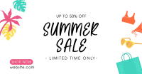 Fashion Summer Sale Facebook Ad