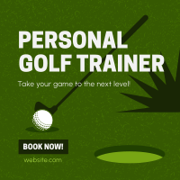 Golf Training Instagram Post Design