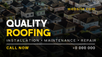 Quality Roofing Services Video